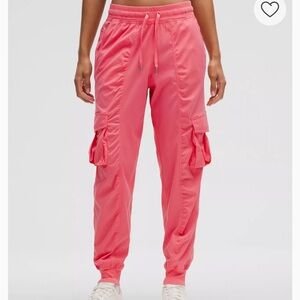 lululemon pink track pants women’s
